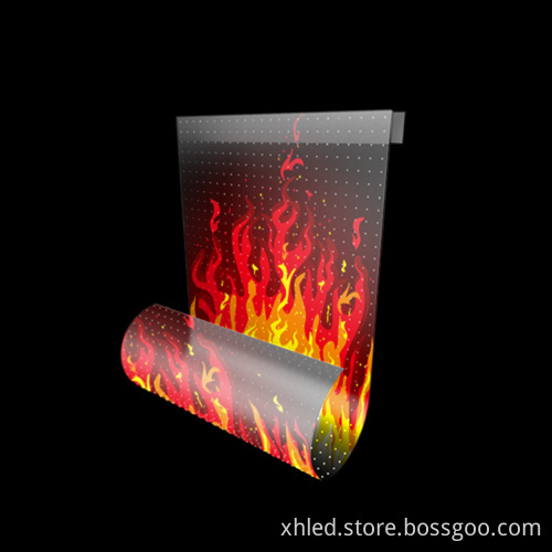 Ultra-Thin LED Transparent Screen: Multifunctional Advertising Display